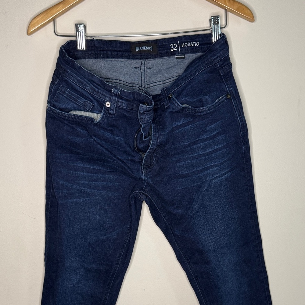 Blank NYC Dark Blue Denim Jeans